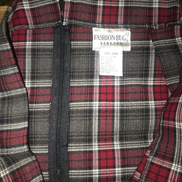 Fashion Bug plaid skirt  size 20 - Picture 7 of 8